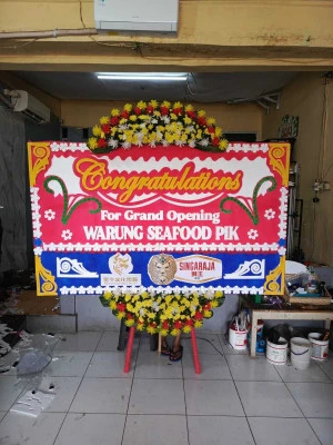 Papan Bunga di Pisangan Baru