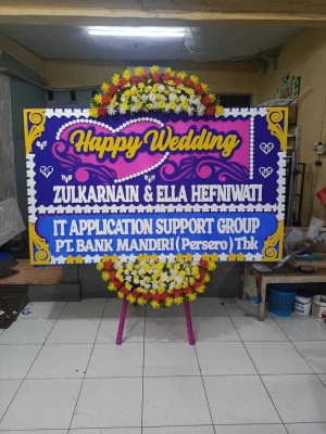 Papan Bunga di Pisangan Baru